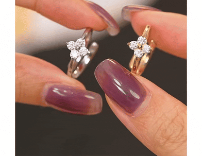 (*Autumn Sale*) Eternal Flower Bezel Ring 