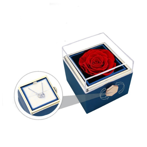 (*Summer Sale*) Eternal Rose Box Set W/ Engraved Necklace & Eternal Rose