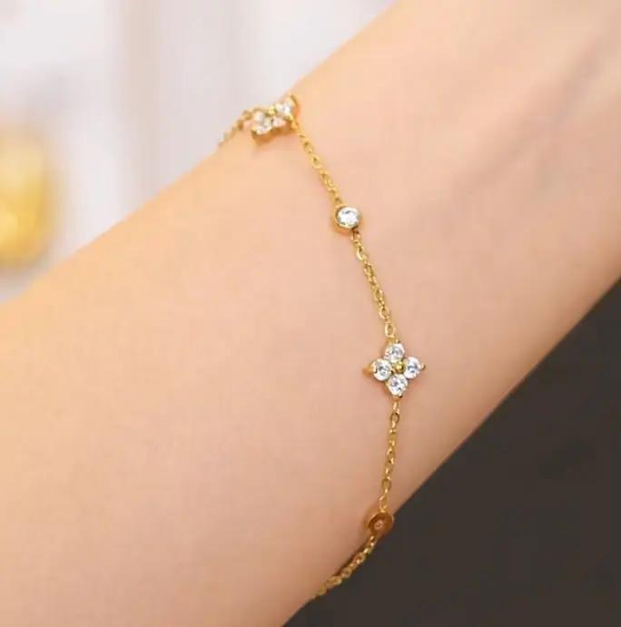 (*Autumn Sale*) Eternal Flower Bezel Bracelet 