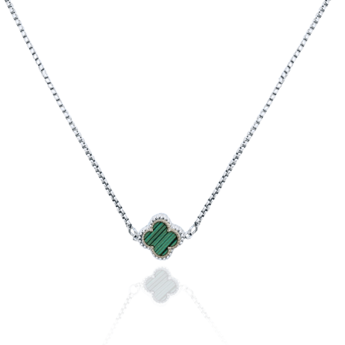(*Summer Sale*) Pearl Clover Necklace