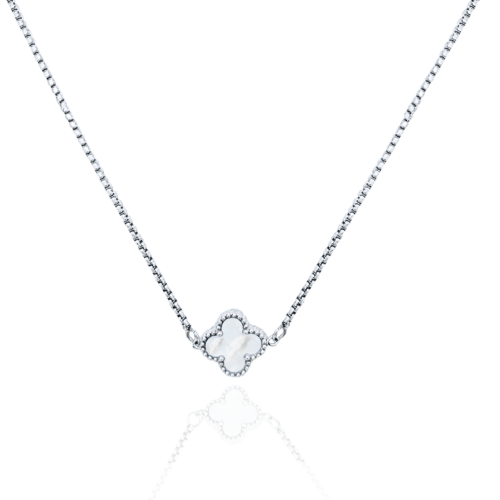 (*Summer Sale*) Pearl Clover Necklace