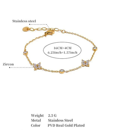 (*Autumn Sale*) Eternal Flower Bezel Bracelet 