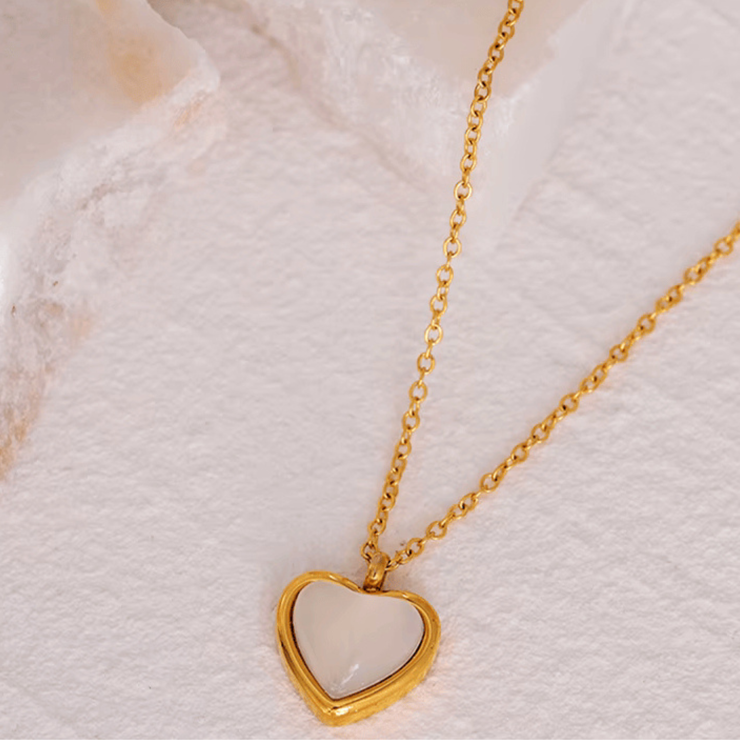 (*Spring Sale*) Heart Gemstone Pendant