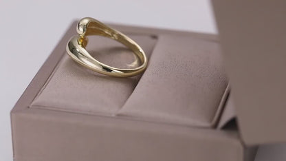 Amelia Waterdrop Ring